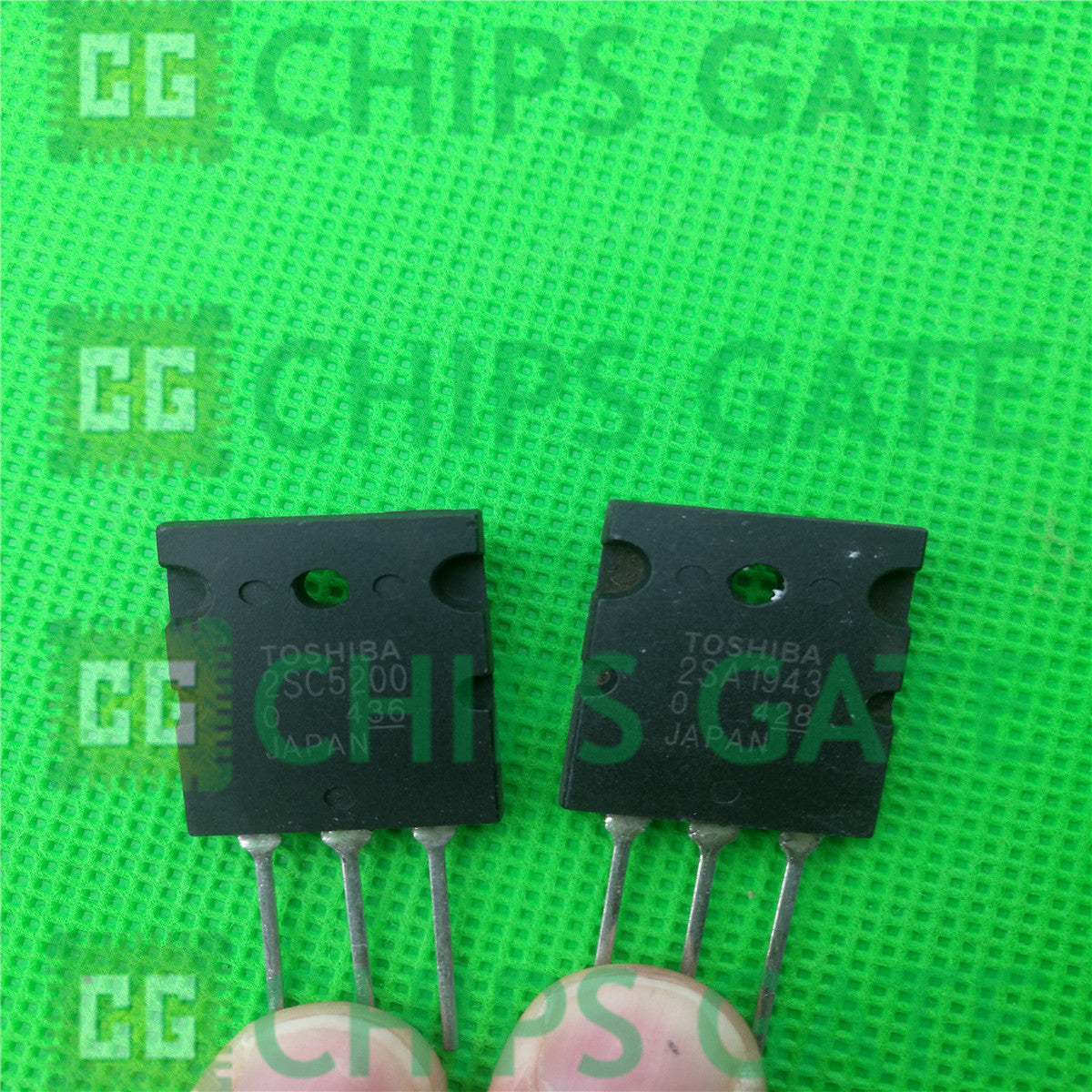 20 PAIRS TOSHIBA TO-3PL 2SA1943-O/2SC5200-O 2SA1943/2SC5200 A1943/C5200