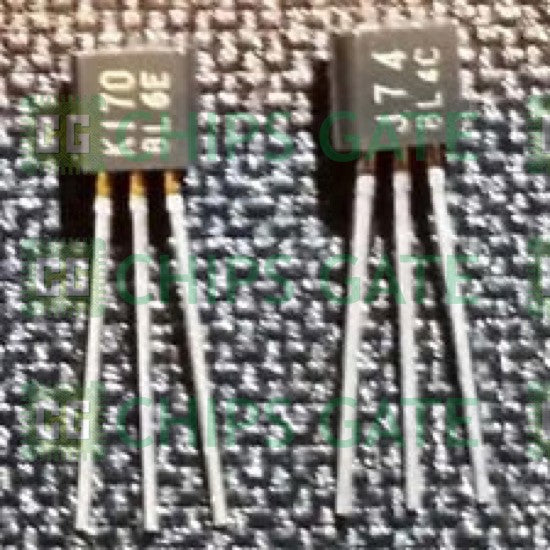 7PCS Transistor TOSHIBA TO-92 2SK170-BL K170-BL 100% Genuine and New