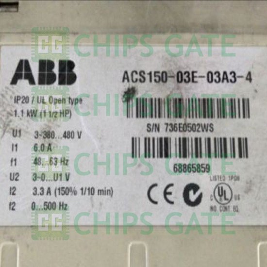 1PCS ABB inverter ACS150-03E-03A3-4 1.1KW380V
