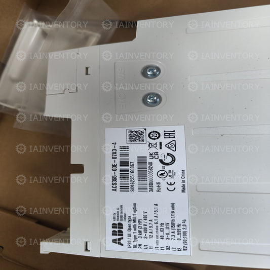 1PCS New ABB inverter ACS355-03E-07A3-4 380V 3KW Fast ship with warranty
