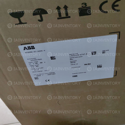 1PCS New In Box ABB Inverter ACS550-01-045A-4 Fast ship with warranty