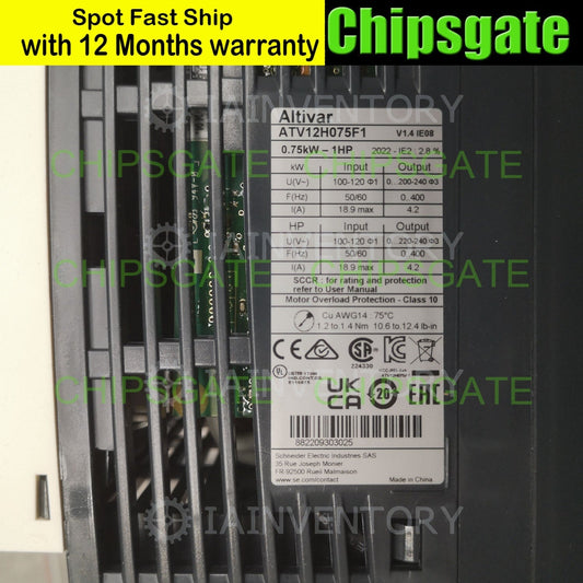 Schneider ATV12H075F1 AC Drive