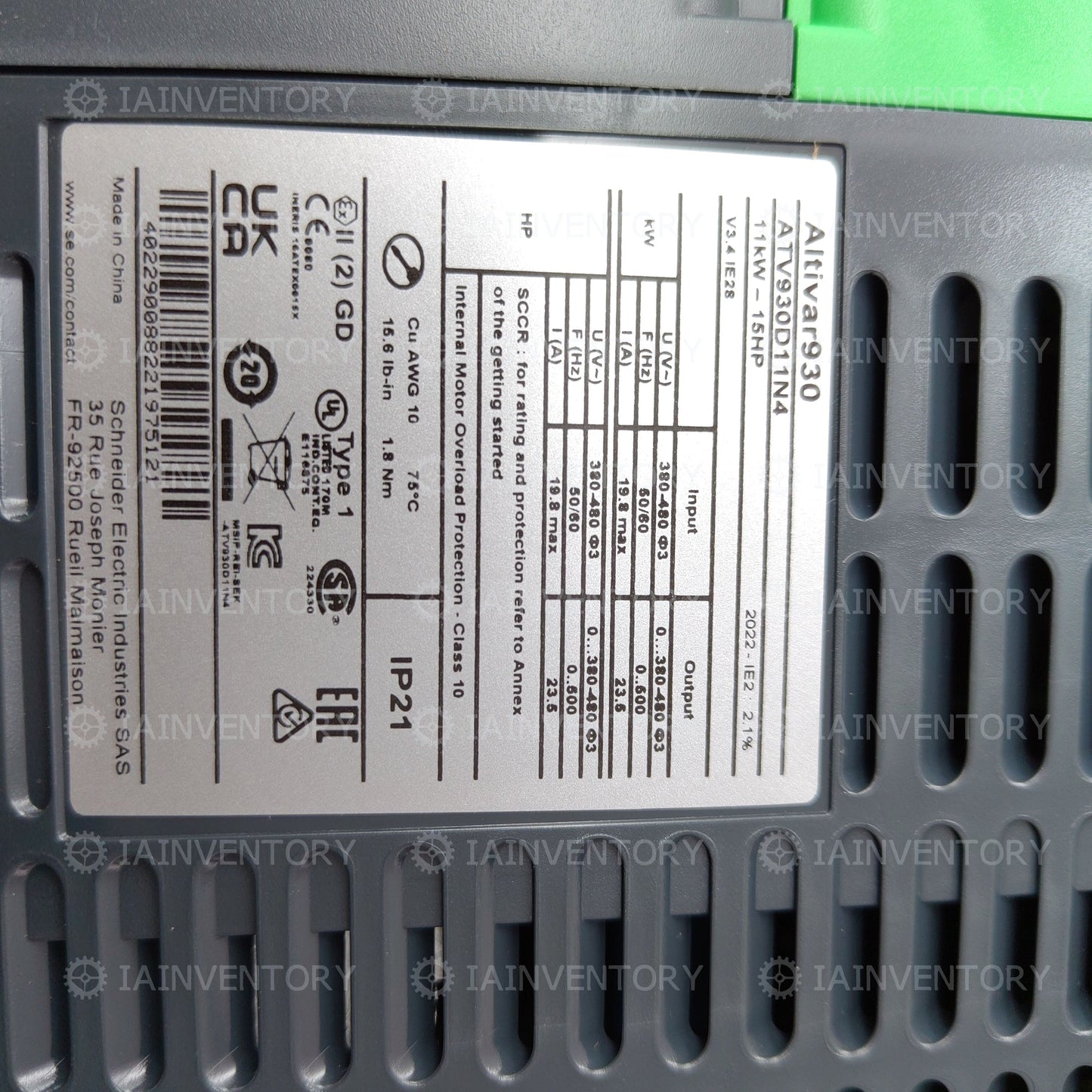 ATV930D11N4 Schneider