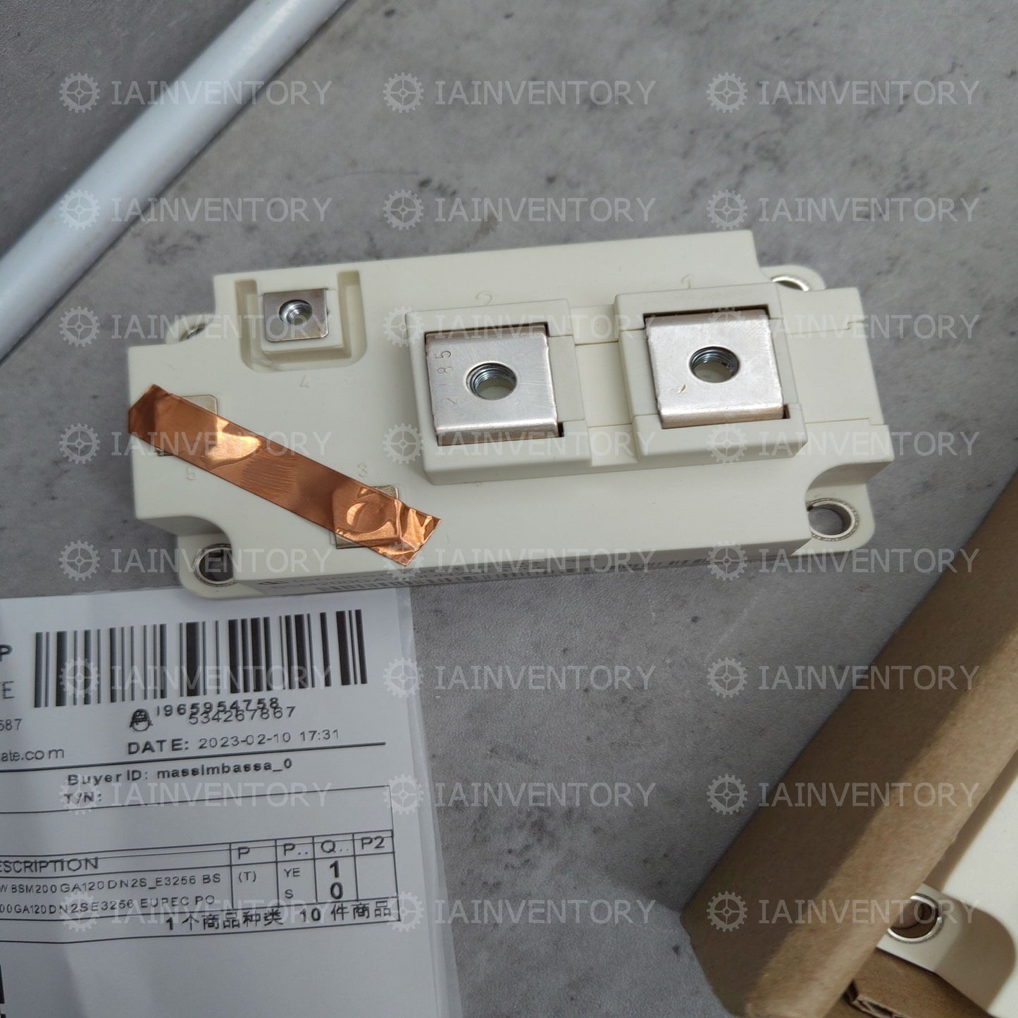 1PCS NEW BSM200GA120DN2S_E3256 BSM200GA120DN2SE3256 EUPEC POWER MODULE