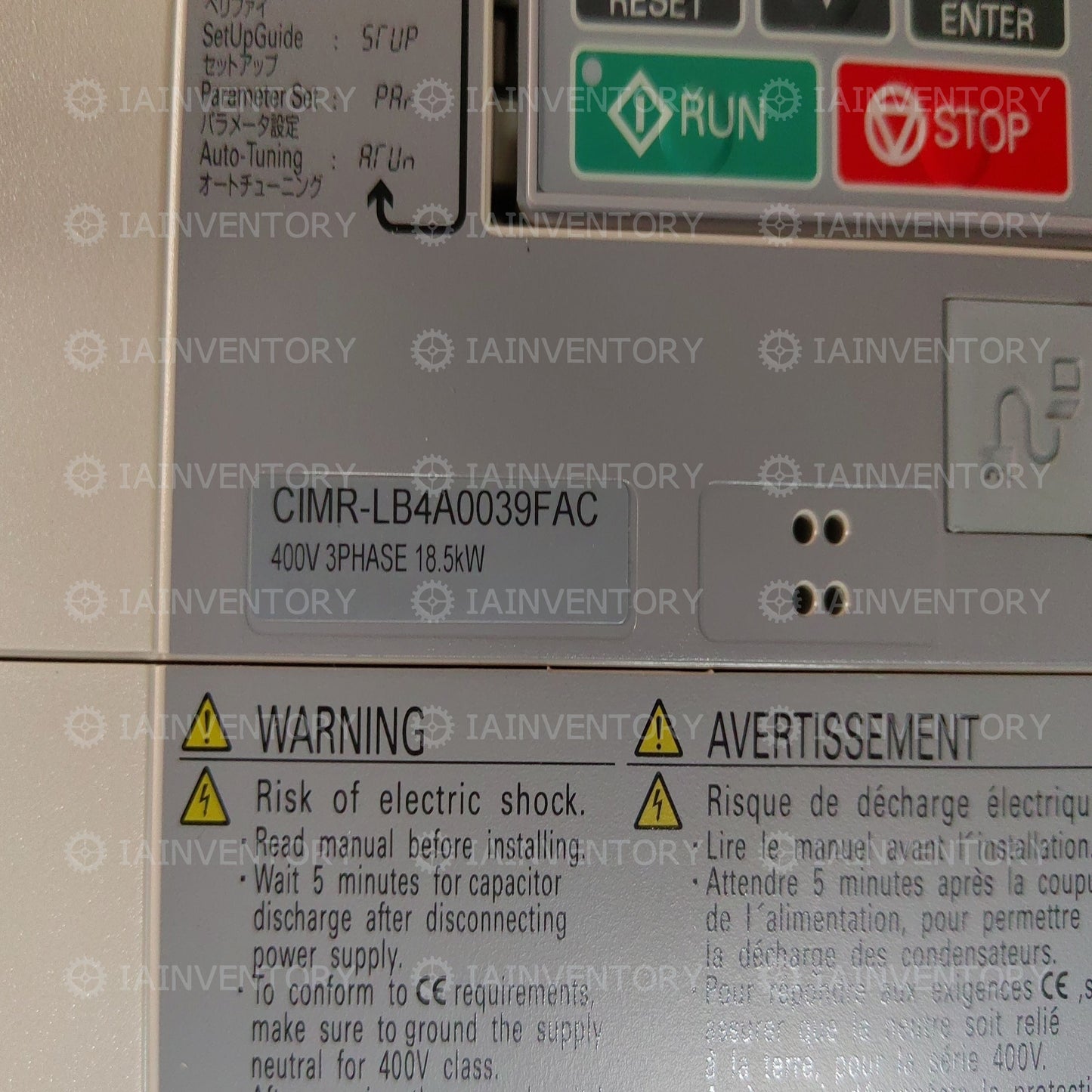 YASKAWA CIMR-LB4A0039