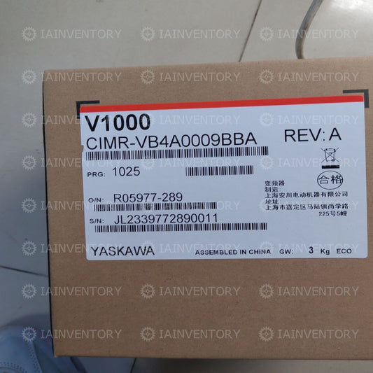 Yaskawa V1000 frequency converter CIMR-VB4A0009BBA 3.7KW