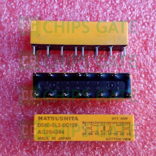 1PCS PANASONIC DS4E-SL2-DC12V 12V Signal Relay