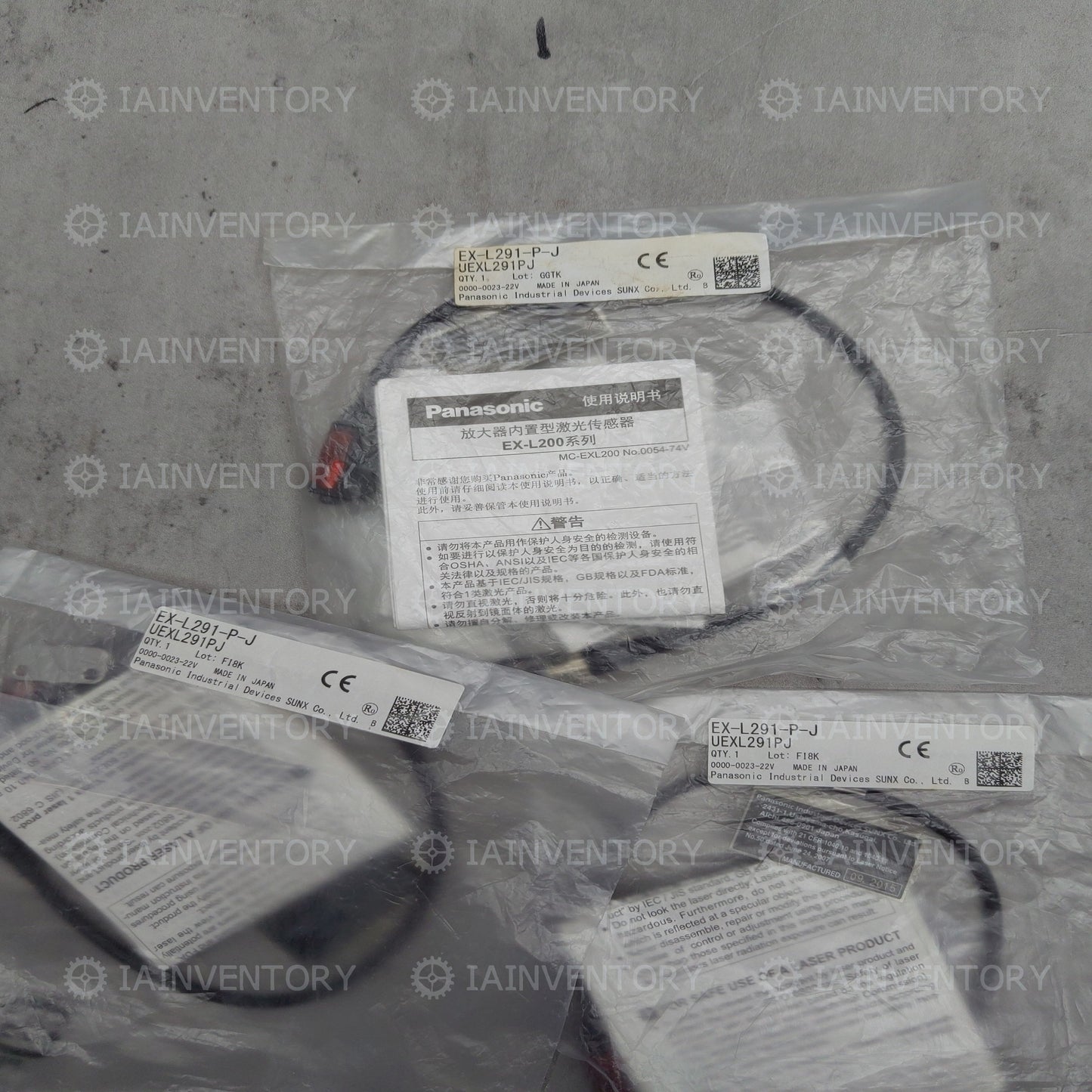 Panasonic Sensors EX-L291-P-J