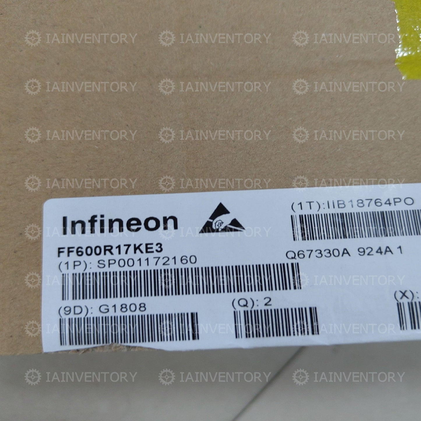 1PCS NEW FF600R17KE3 EUPEC POWER MODULE