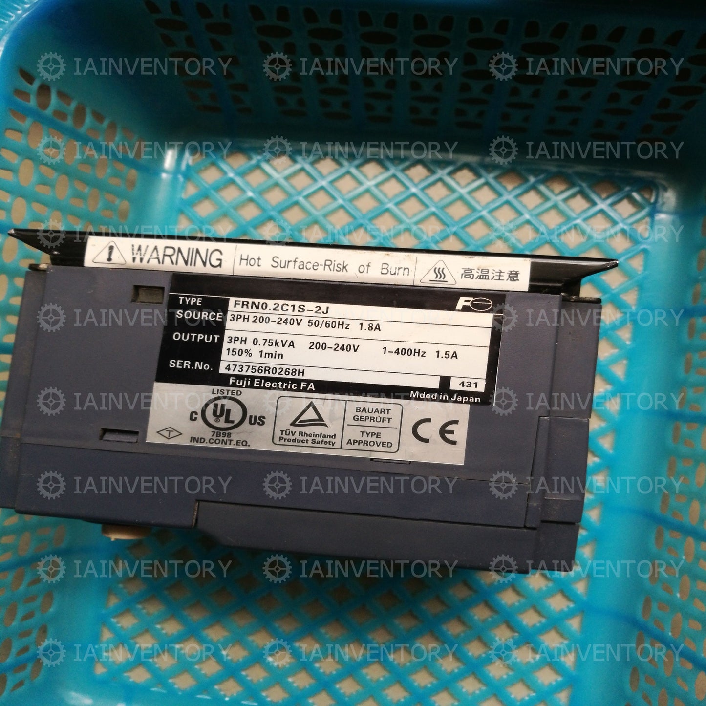 Fujitsu converter FRN0.2C1S-2J 220V-0.2KW