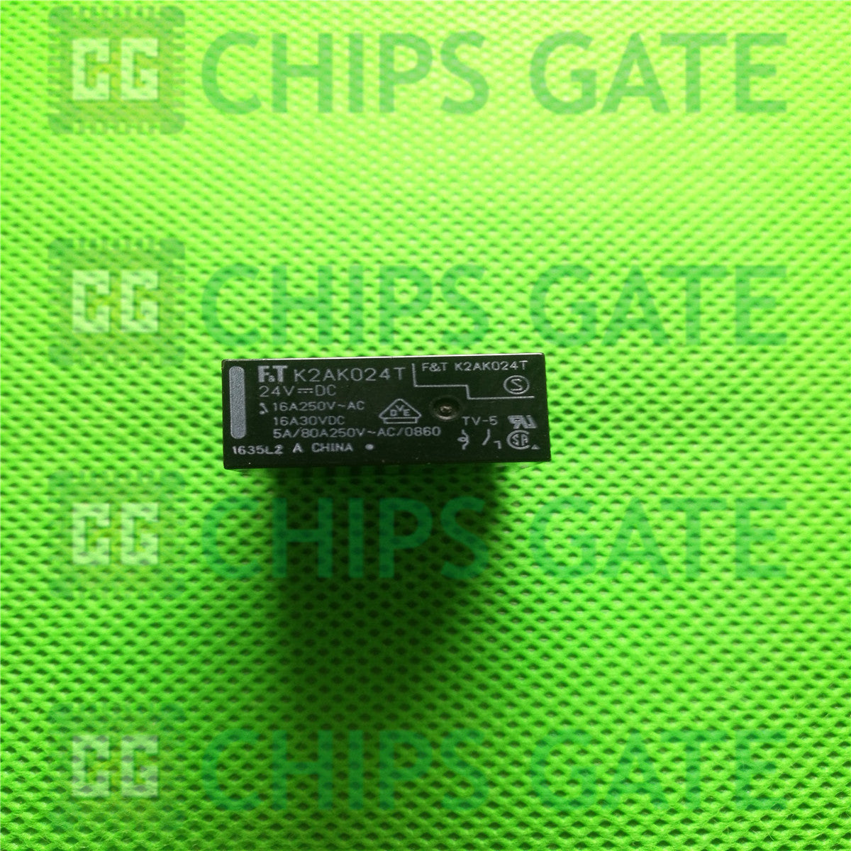 7PCS Fujitsu FTR-K2AK024T K2AK024T Electromechanical Relay 24VDC 16A 4 PINS