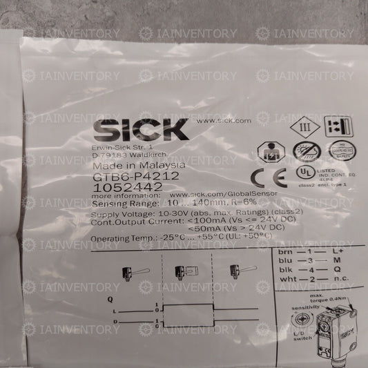 SICK GTB6-P4212 1052442