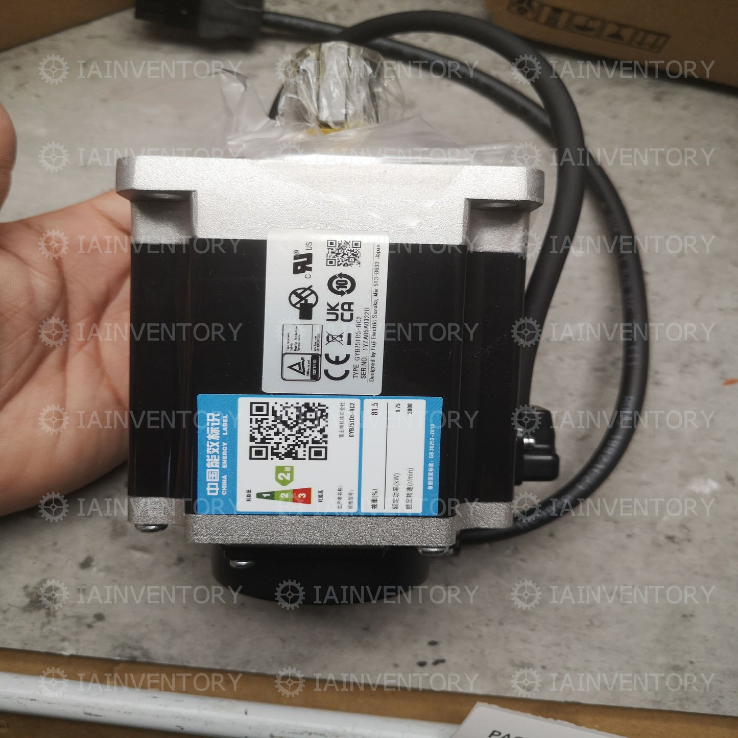 FUJI GYB751D5-RC2 servo motor