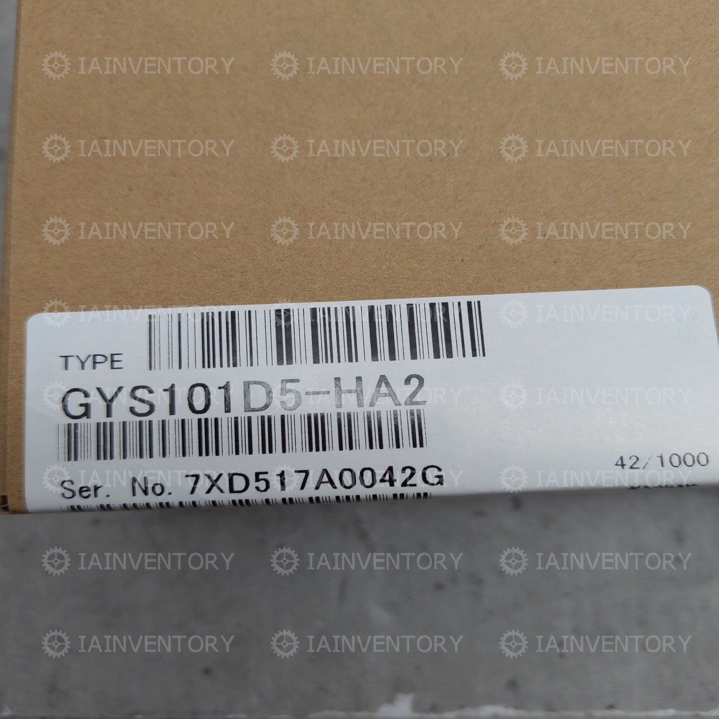 FUJI GYS101D5-HA2 servo motor
