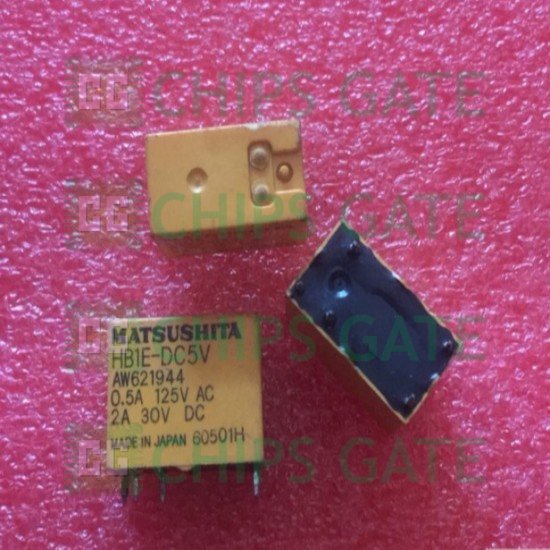 2PCS PANASONIC/NAIS HB1E-DC5V DIP-5 Relay