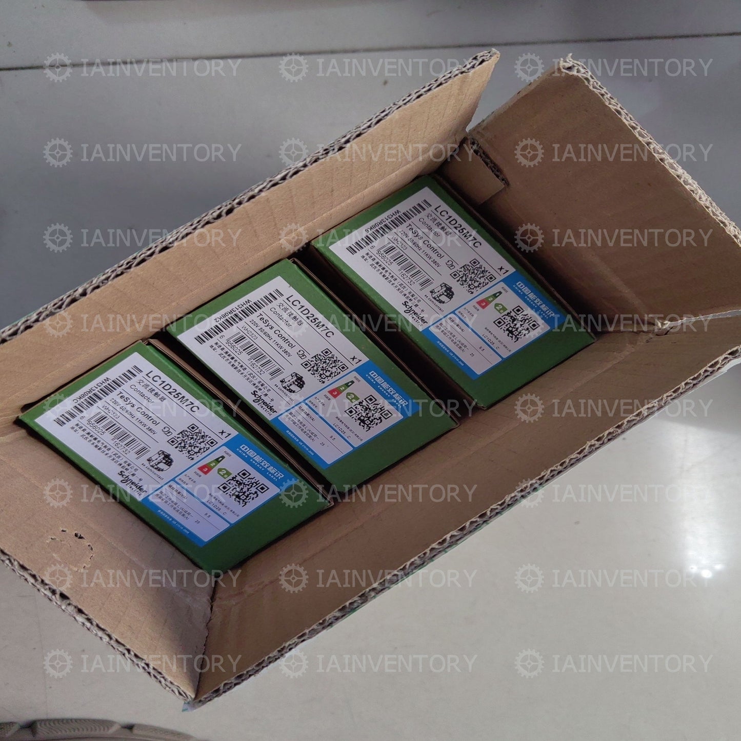 Schneider LC1D25M7C Telemecanique Contactor 220VAC 25A
