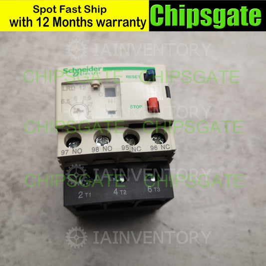 Schneider LRD12C Thermal Overload Relay 5.5-8A