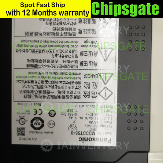 For Panasonic MDDDT5540 AC Servo Motor
