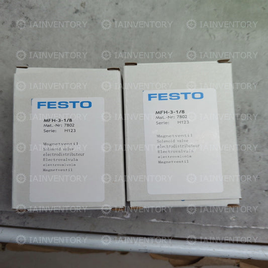 Festo MFH-3-1/8 7802 Solenoid Valve