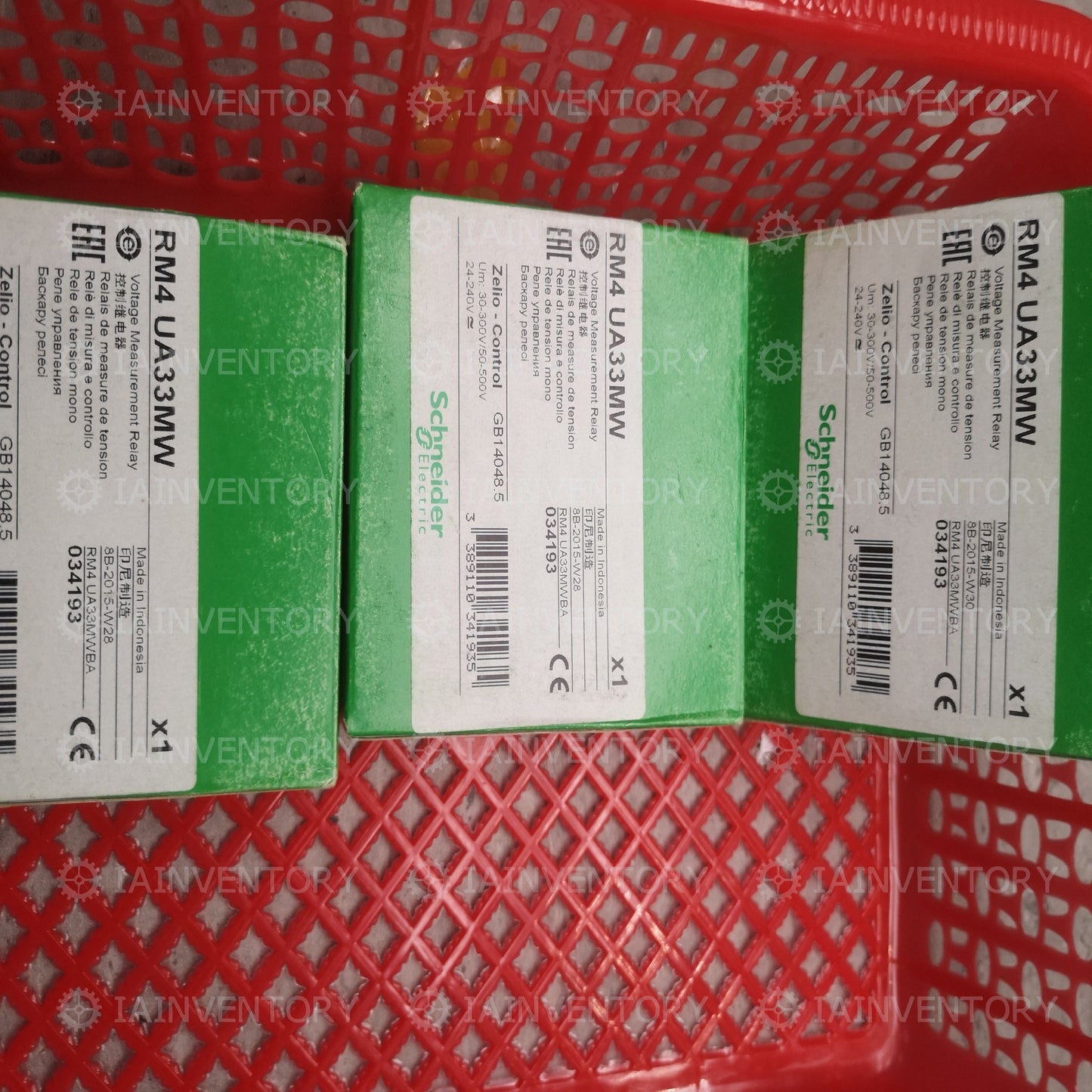 Schneider RM4UA33MW RM4-UA33MW Relay