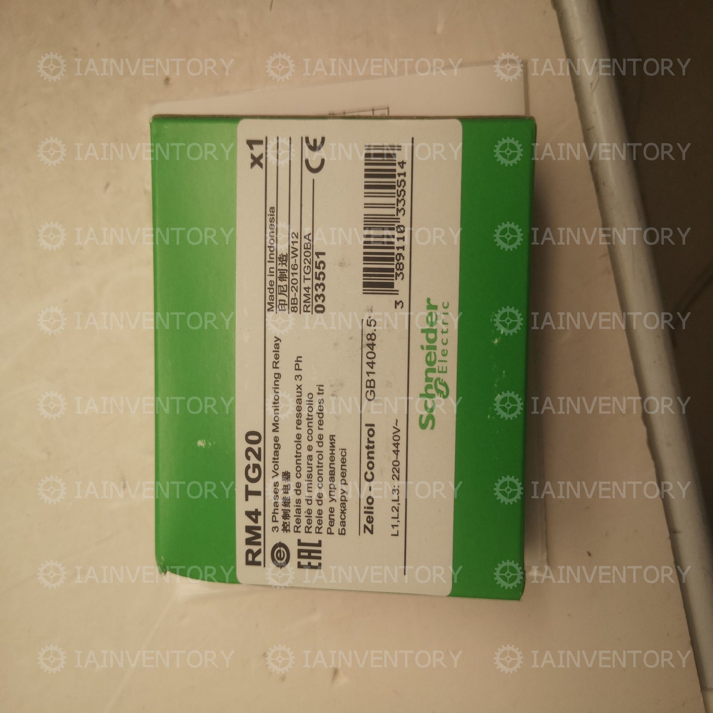 Schneider RM4TG20 220-440 Voltage Monitoring Relay