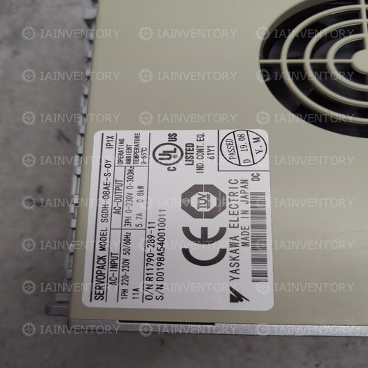 YASKAWA AC servo driver SGDH-08AE-S-OY SGDH08AESOY
