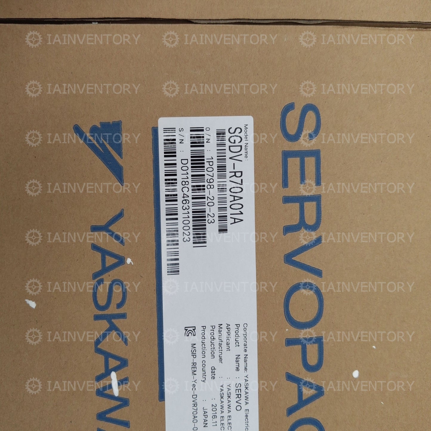 Yaskawa SGDV-R70A01A