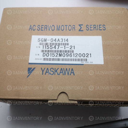 Yaskawa servo motor SGM-04A314
