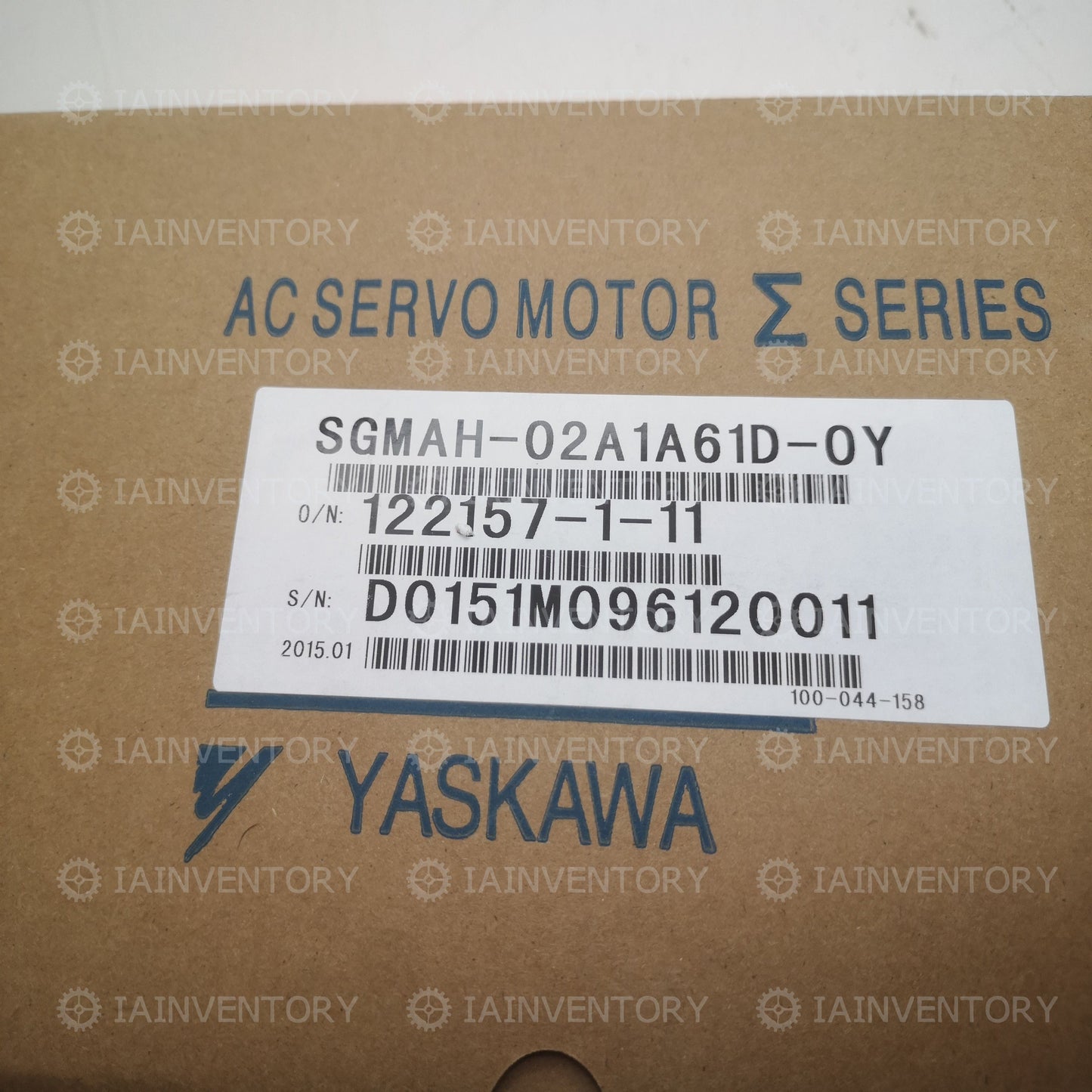 YASKAWA SGMAH-02A1A61D-OY servo motor