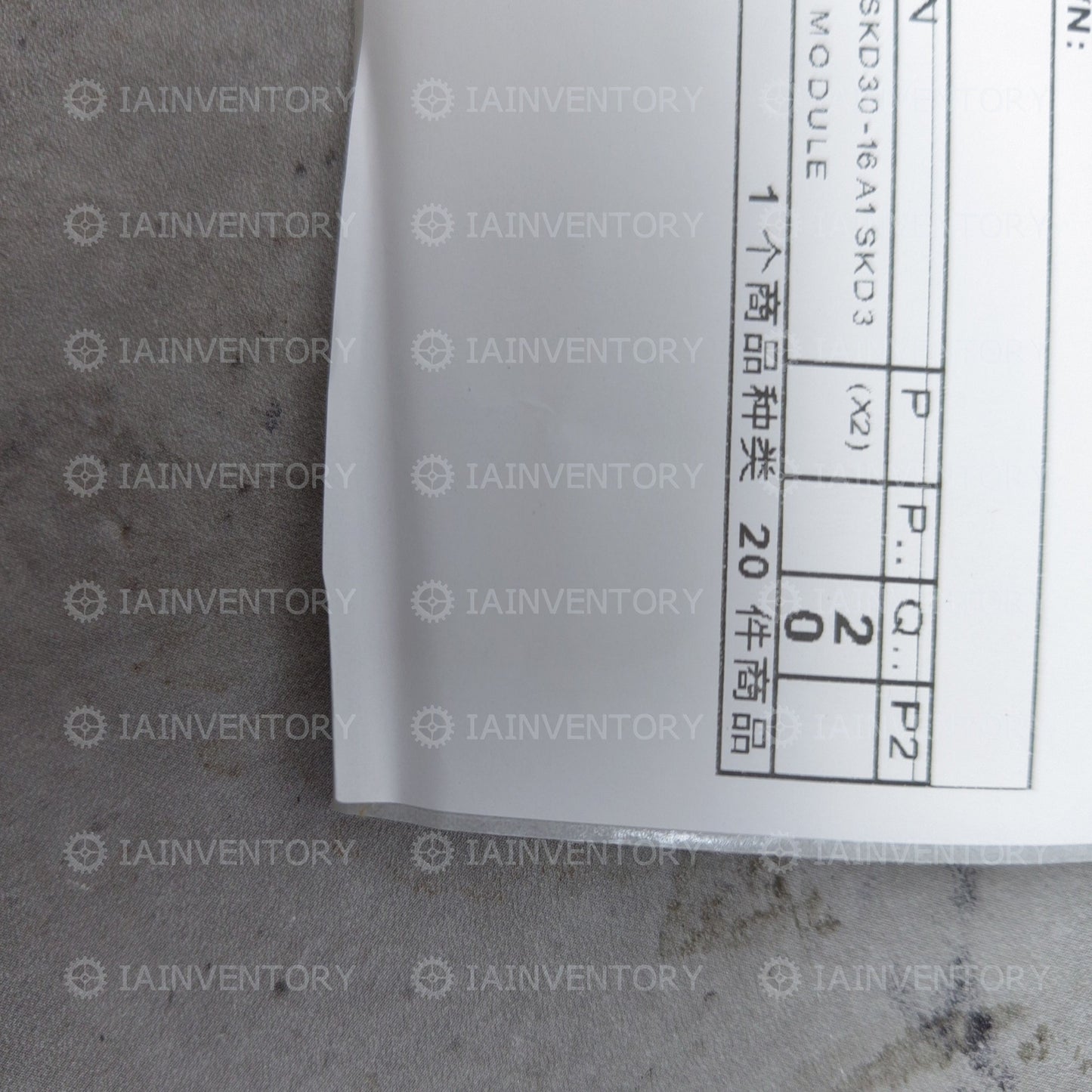 1PCS SKD30/16A1 SKD30-16A1 SKD3016A1 SEMIKRON MODULE