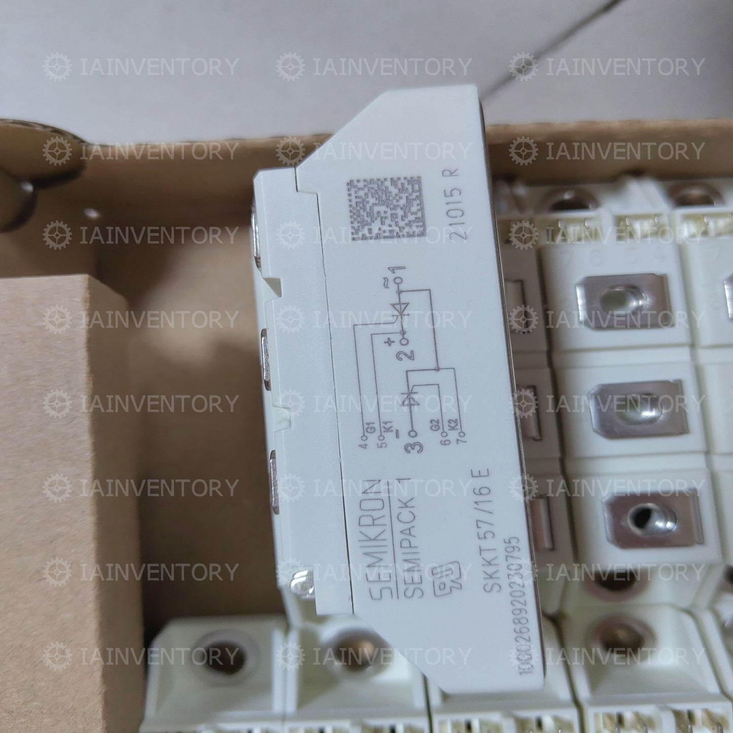 1PCS SKKT57/16E SEMIKRON SCR SKKT57-16E