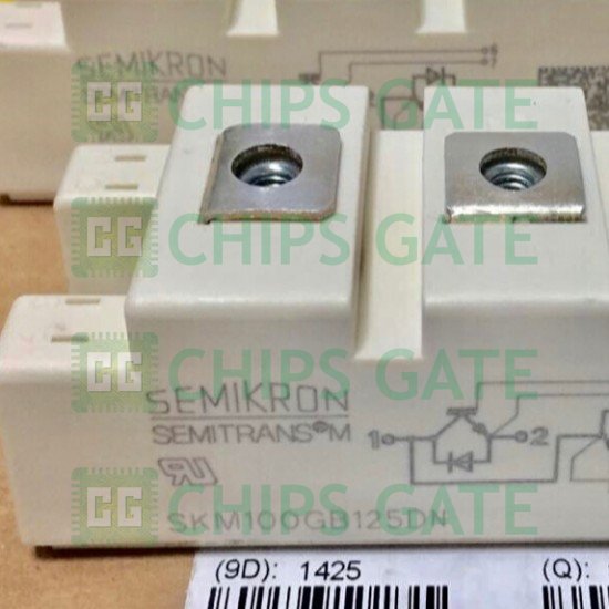 1PCS SKM100GB125D SEMIKRON MODULE