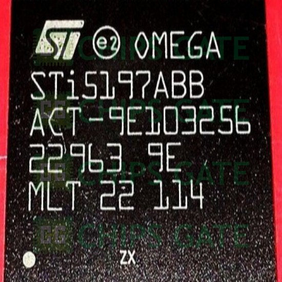 1PCS STI5197ABB ST D/C:13+ BGA