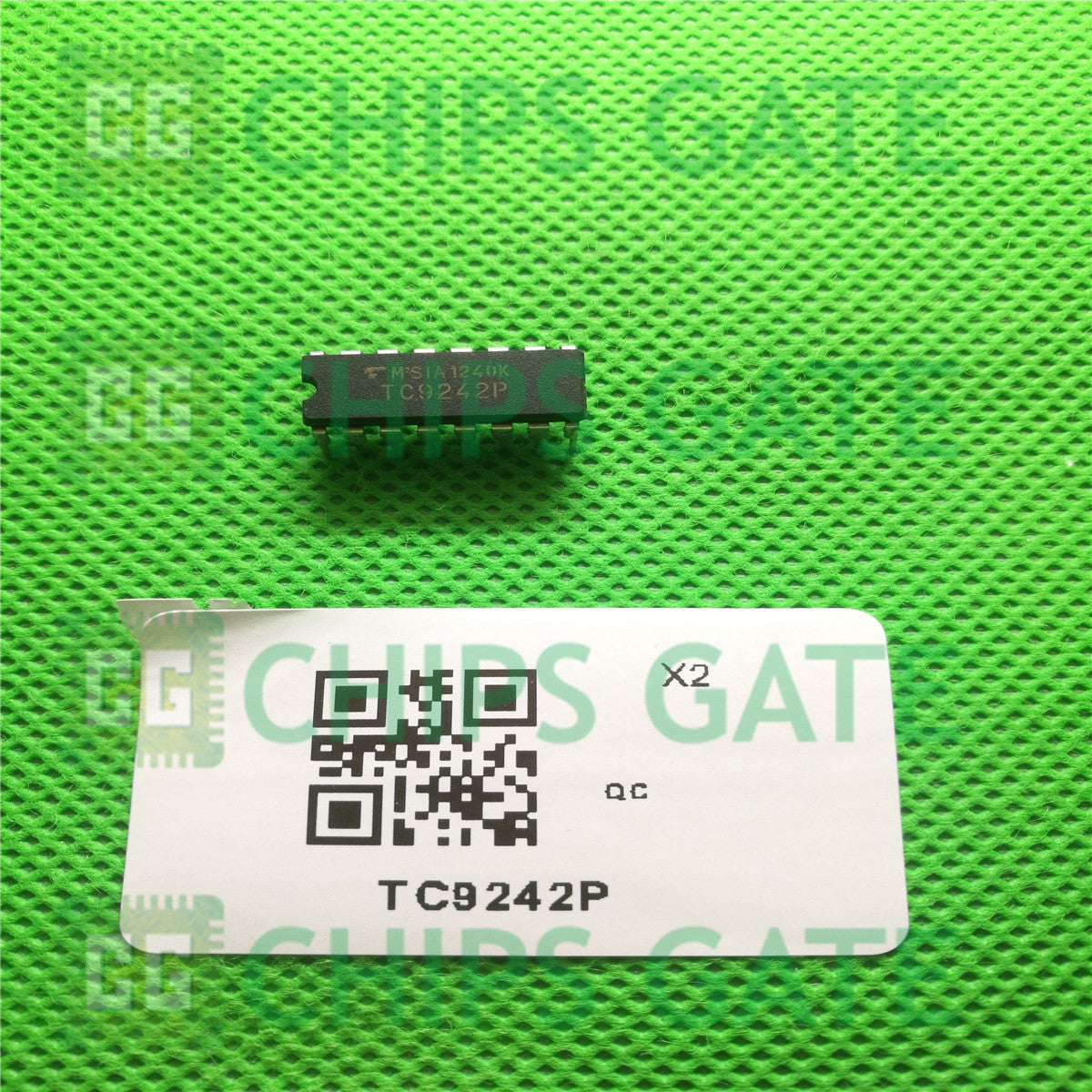 2PCS TOSHIBA TC9242P DIP-16 QUARTZ PLL MOTOR CONTROL IC