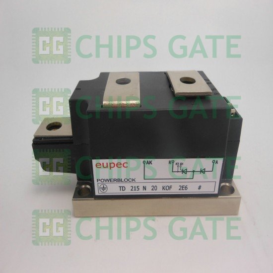 1PCS TD215N20KOF EUPEC / INFINEON POWER MODULE