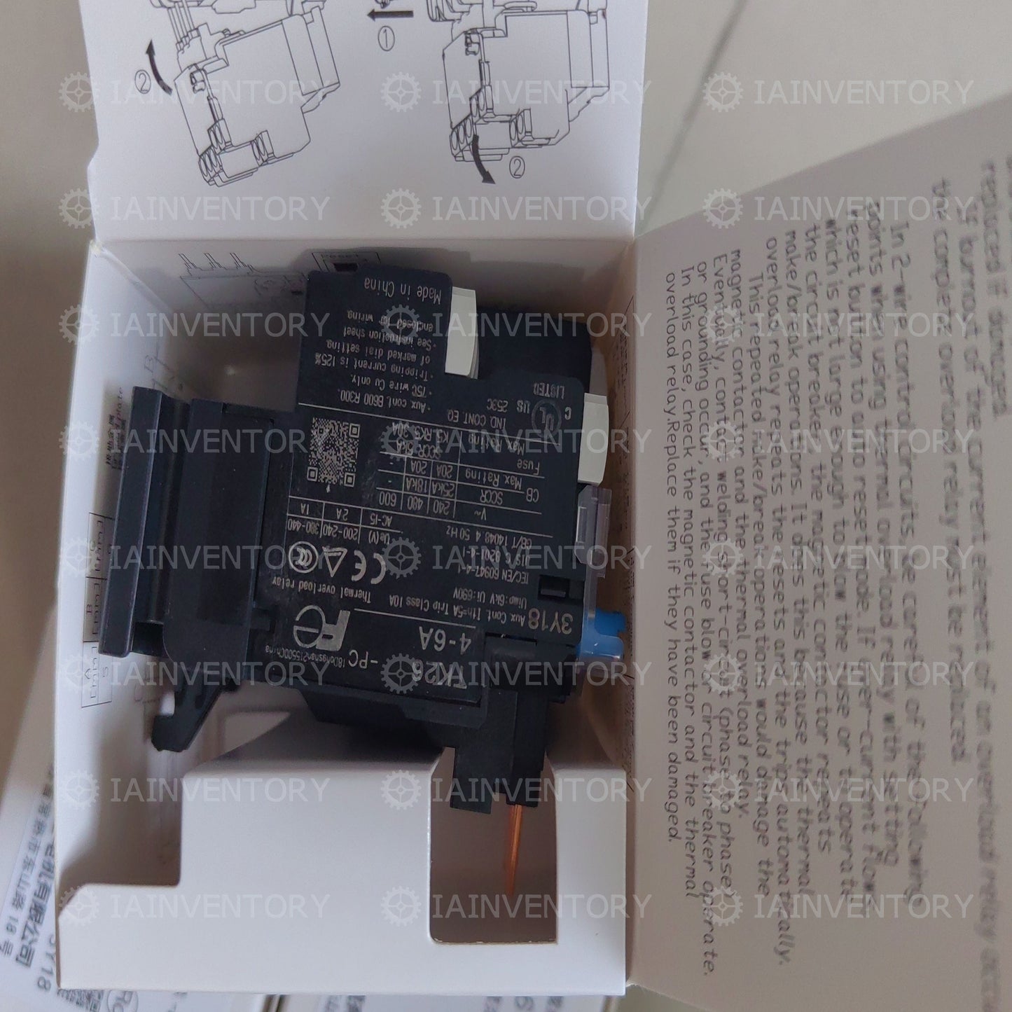 FUJI TK26-004-PC 4-6A replace TK-E02 4-6A Thermal Overload Relay