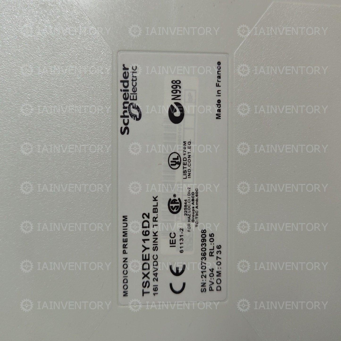 Schneider PLC Input Module TSXDEY16D2 TSXDEY16D2