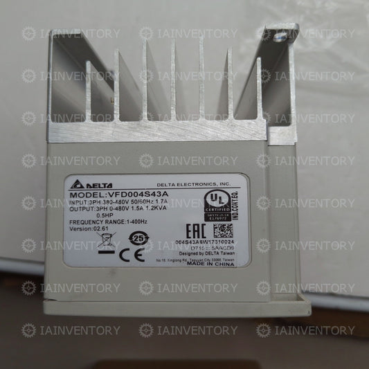 Delta Inverter VFD004S43A