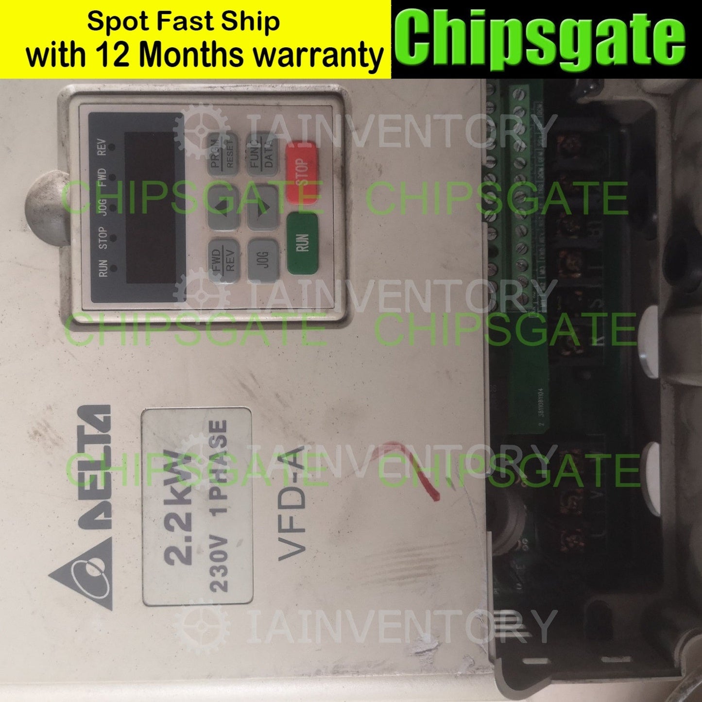 VFD022A21A Delta inverter VFD-A 220V 2.2KW