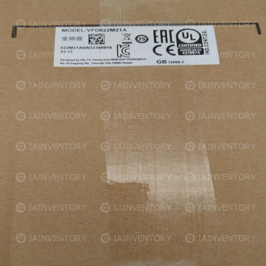 Delta Inverter 2.2KW 220V VFD022M21A