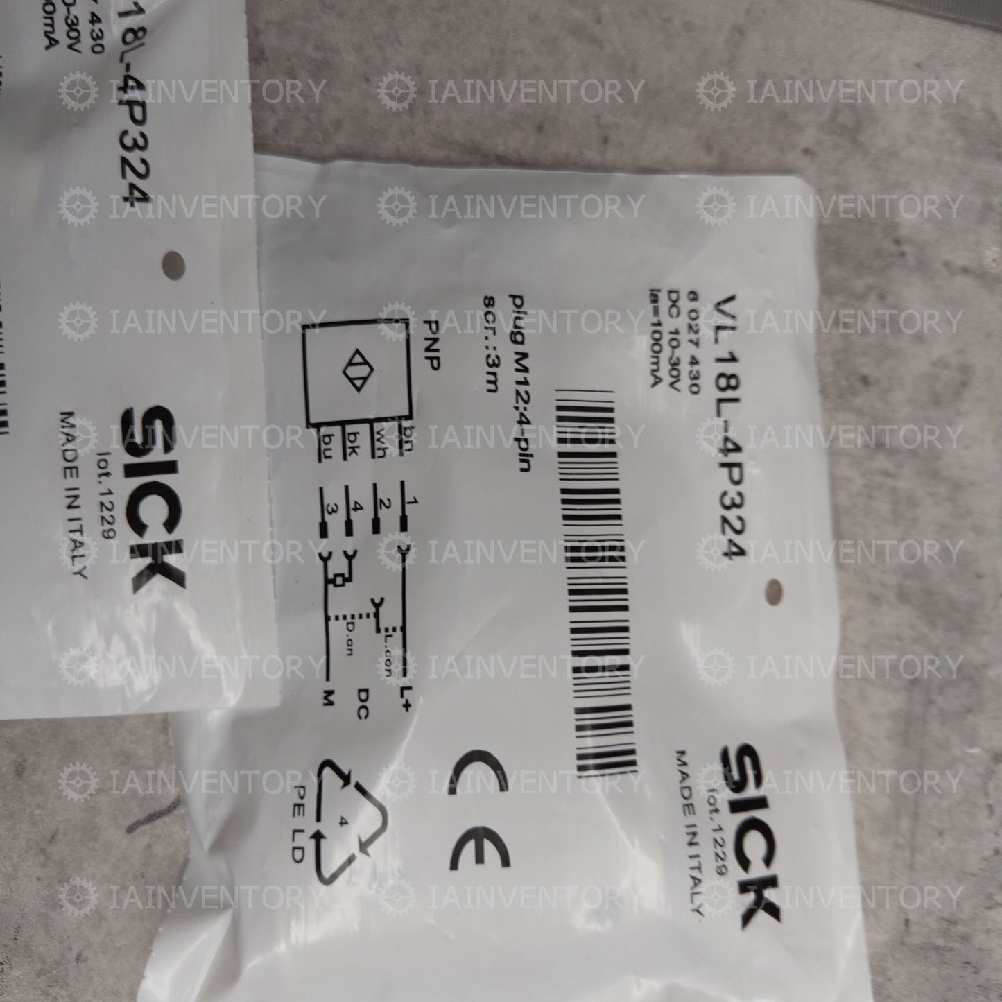 SICK proximity switch VL18L-4P324