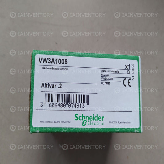 Schneider ATV12 drive operator panel VW3A1006 remote display termina
