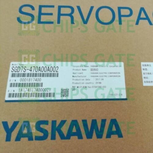 Yaskawa servo driver SGD7S-470A00A002