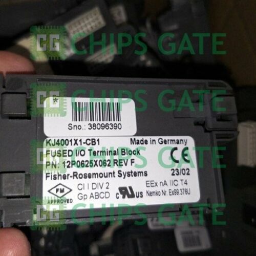 EMERSON DELTAV KJ4001X1-CB1 KJ4001X1CB112P0625X052 terminal block