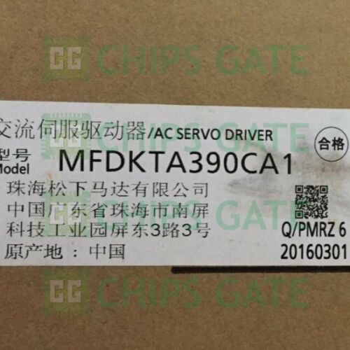 Panasonic servo servo drives MFDKTA390CA1