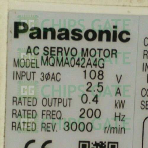 Panasonic servo motor MQMA042A4G