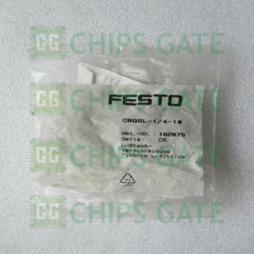 FESTO Push-in L-fitting CRQSL-1/4-10 162875