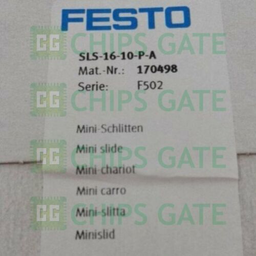 FESTO SLS-16-10-P-A 170498 Slide Cylinder