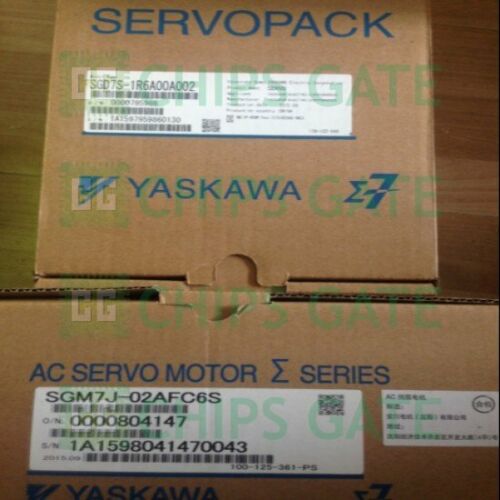Yaskawa SGM7J-02AFC6S+SGD7S-1R6A00A