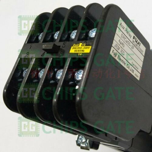 Fuji Electric Auxilary Relay SRCa50-3F/X 4a4b 220VAC